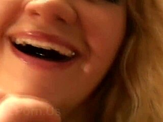 Wild horny slut babe in lingerie flashes piercings teases amazing ass and tits craving rough fuck