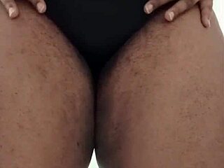 worship this ebony fat goddess thick thighs massive booty with dirty talk humiliation