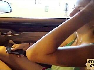 innocent hitchhiker teen fucked hard in public pickup