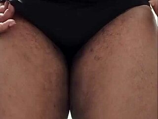 worship this ebony fat goddess thick thighs massive booty with dirty talk humiliation