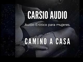 escucha mi voz masculina erótica camino a casa en fiesta holiday asmr.
