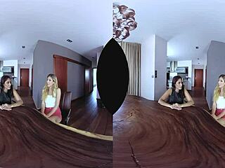 apartment paydown turns into milf ffm threesome doggystyle riding