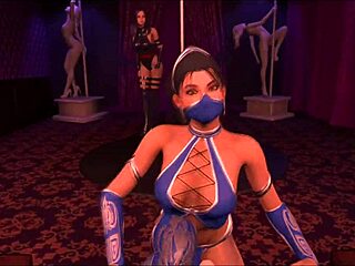 chupada de pija de kitana y luego cogida en club purple dream juego vr