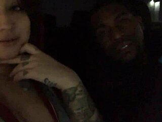 horny hottie kendra lee deepthroats rome majors cock in public 😏
