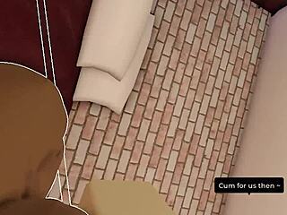 Bbc enjoys a threesome in roblox