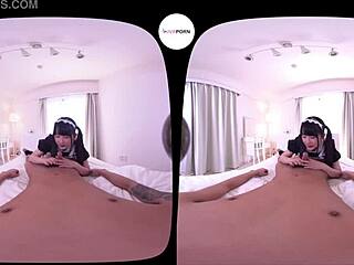 japanese maid wakes you up in the morning