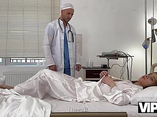 Vip4k teen eighteen plus blogger gets intimate with horny doctor in hospital