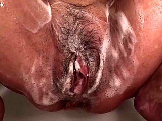 a wet orgasm in the shower now