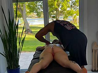 Hot Goth Chick Gets Naughty Bbc Massage