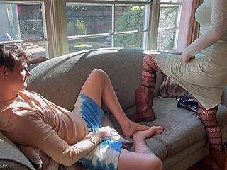 Stepmom Fucks After Bad Date