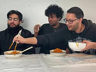 3 hot amateurs get absolutely railed hardcore