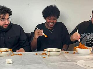 3 hot amateurs get absolutely railed hardcore
