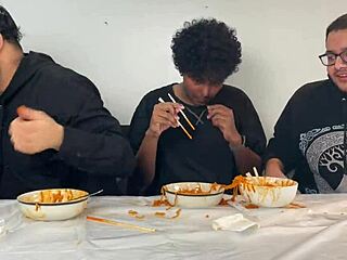 3 hot amateurs get absolutely railed hardcore
