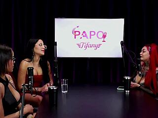 Compilados da renata gomez no papo com tifany swing cast parte 1