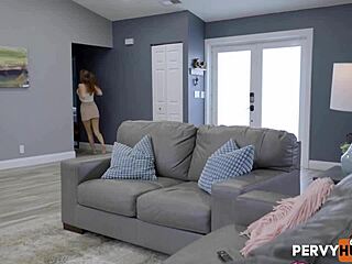 from porn to passion sky wonderlands solo session turns into taboo sex with stepdad