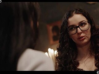 nerdy vampire leana lovings bites rikako katayama asian babe transforms into pussy craving lesbian