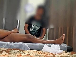 dick flashing to massage lady in thailand
