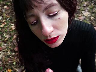 Donna Leads You To Forest For Handjob