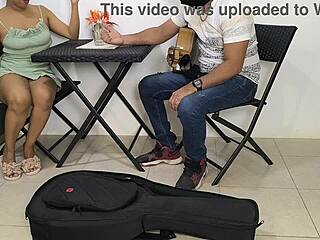 Perverted Musician Seduces Student In Lesson