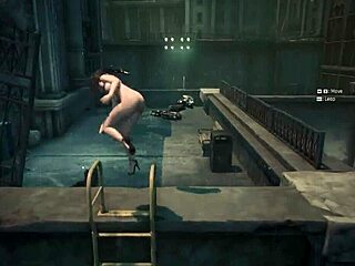 stellar blade eve rides nude on ladder in pov