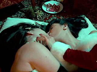Kira queen shares a nasty sexy xmas with misha cross