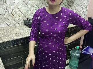 cute saree bhabhi cheats with devar