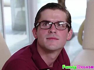Nerd Stepbrother And Stepsister Play