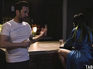 Masked man gives rough sex to latina milf