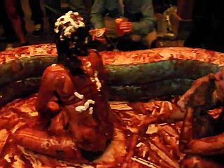 King dominates chocolate wrestling at the olympics