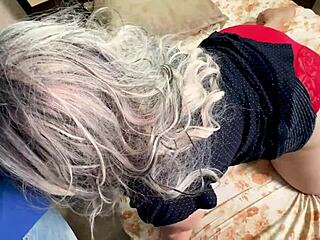 Stepmom spreads legs for stepson fun