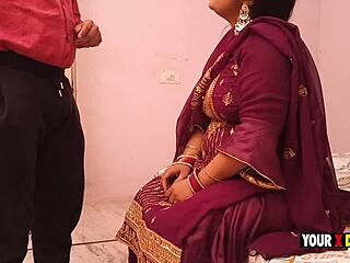 bank manager pounds horny indian housewife for loan