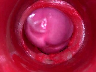 Powerful Internal Cumshot Fills Her Pussy