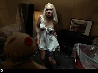 blonde exorcism makes her squirt hard
