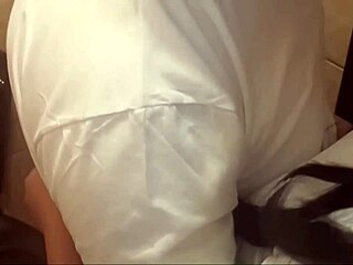 japanese crossdresser quietly masturbates in lingerie