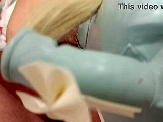 preview milf with blonde pigtails gives pov blowjob and swallows