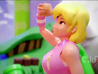 Peach giantess tall girl compilation video