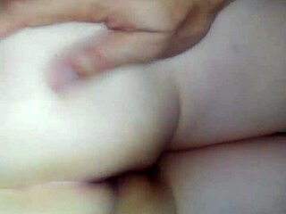 White ass girl gets massage