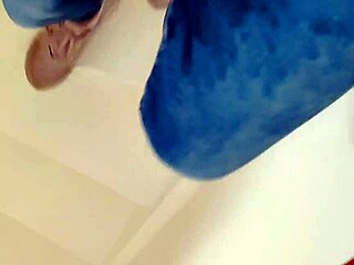 giantess maya traps little 18+ boy in her socks