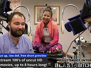 raya nguyen sucks dick and gets fingered by doctor