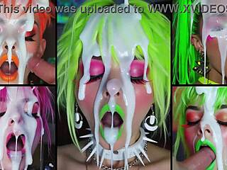 compilation about blowjob futanaria face semen