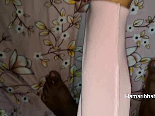 chubby aunty and young girl enjoy threesome doggy