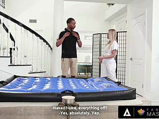 Fantasy nuru massage gives cock full release with andi