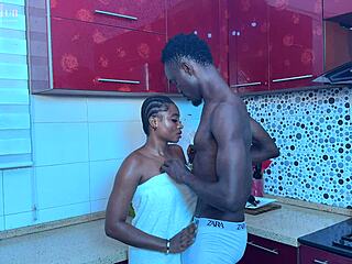 kitchen hardcore fuck settlement with ebony lover