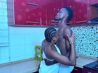 kitchen hardcore fuck settlement with ebony lover