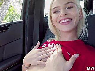 Petite Blonde Rides Dick In Cowgirl After Deepthroat