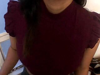 Cute Petite Girlfriend Fucks Stepbrother After School