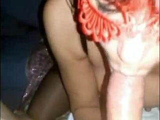 dutch swinger lexij sucks big cock in group