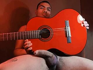 Chinese Guitar Fucking Ends With Climax