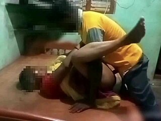 village teacher bends student over for doggy