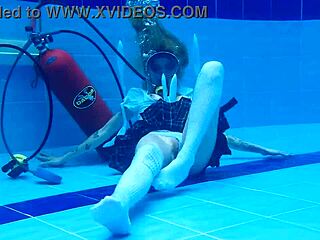 Ashlee rose school skirt underwater scuba 746 release week49
